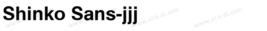 Shinko Sans字体转换